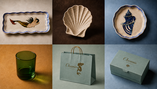 Cuadrícula de una colección de hospitality diseñada a medida